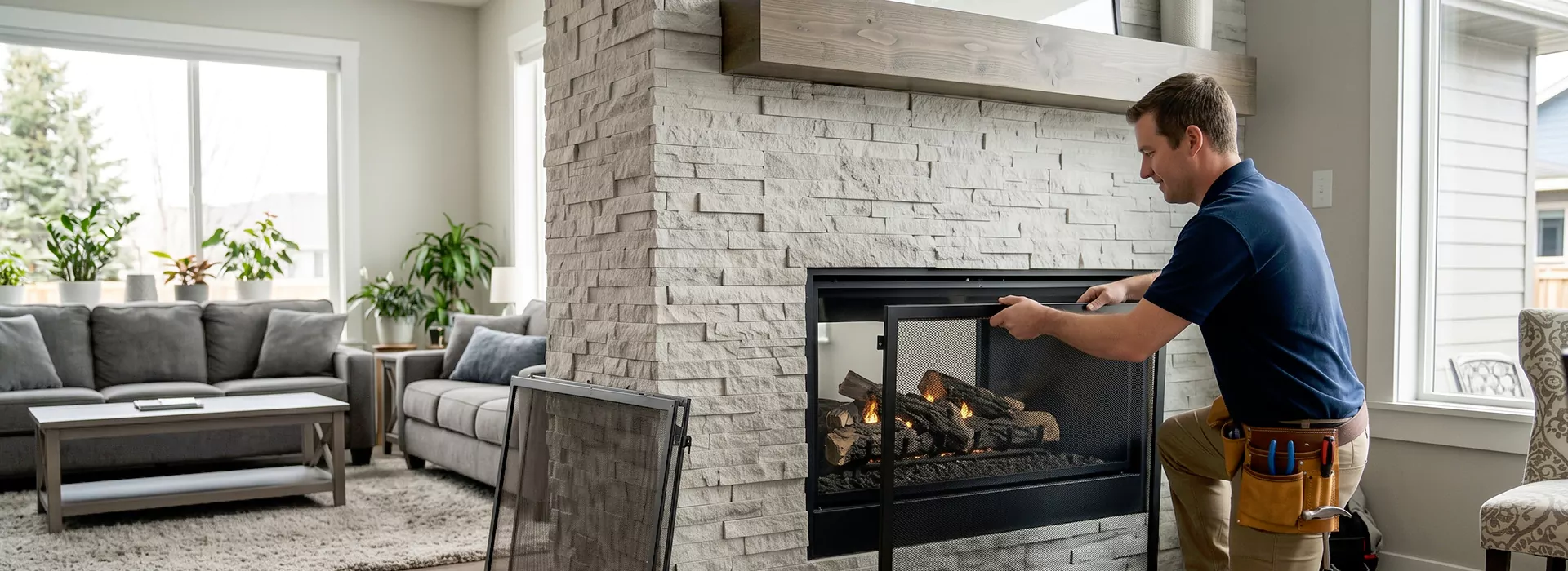 Fireplace Screen Replacement La Mirada, CA