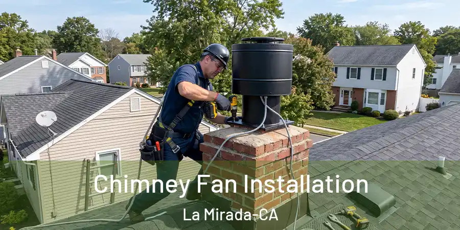  Chimney Fan Installation La Mirada-CA