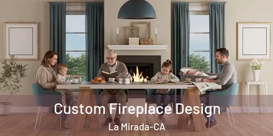  Custom Fireplace Design La Mirada-CA