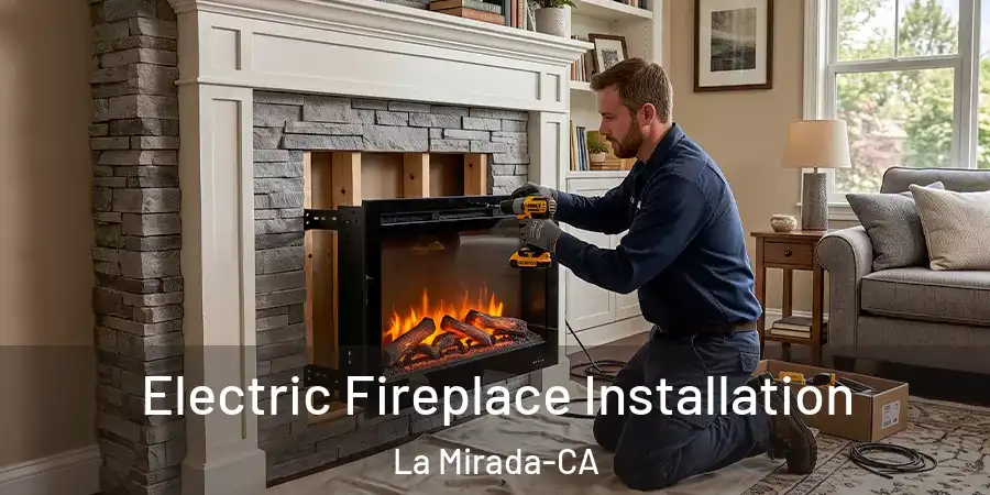  Electric Fireplace Installation La Mirada-CA