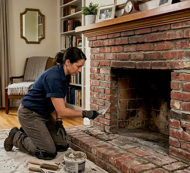 Certified Brick Fireplace Repair Company: Your Local Fireplace Masonry Repair Team in La Mirada, CA