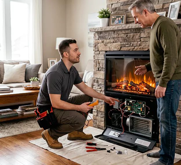 Why La Mirada Homeowners Choose Our Electric Fireplace Repair Team?