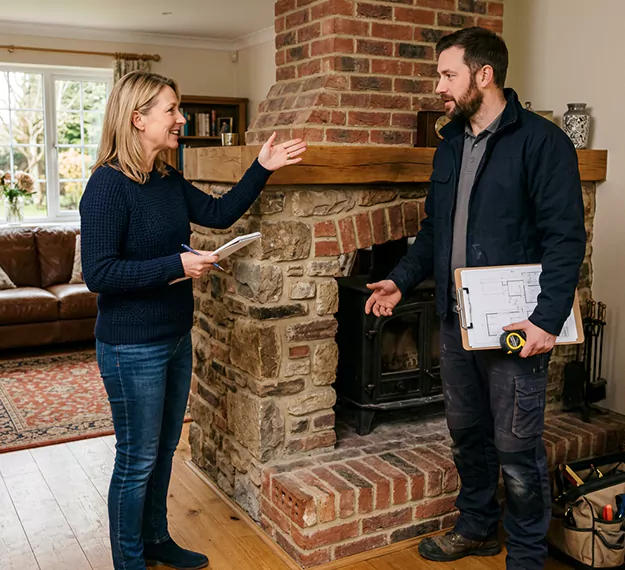 Why La Mirada, CA Homeowners Choose Our Fireplace Contractors?