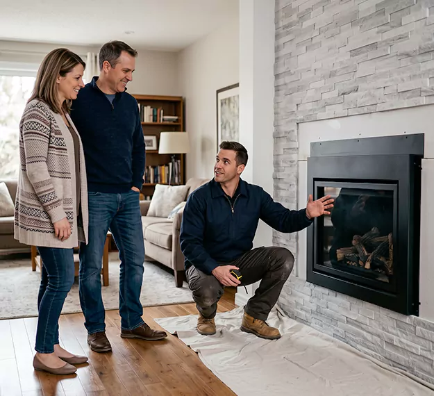 Why La Mirada Homeowners Choose Our Fireplace Insert Installation Team?