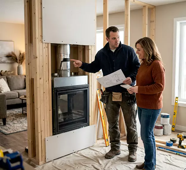 Why La Mirada Homeowners Choose Our Prefab Fireplace Installation Team?