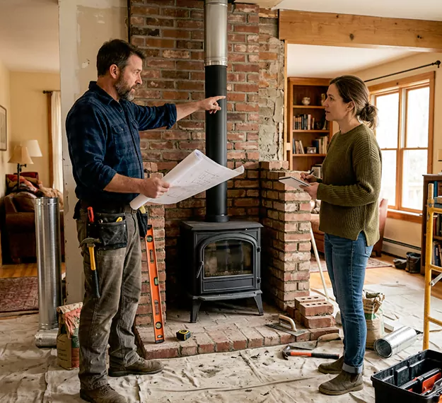 Why La Mirada Homeowners Choose Our Wood Fireplace Installation Team?