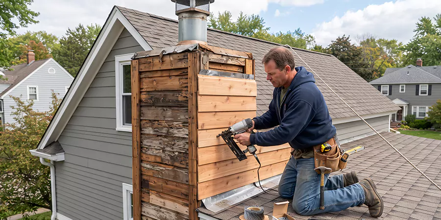 Wood Chimney Chase Repair La Mirada
