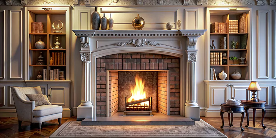 Classic Mantel Decor and Styling La Mirada