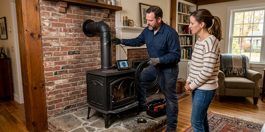 Wood Stove Chimney Inspection La Mirada