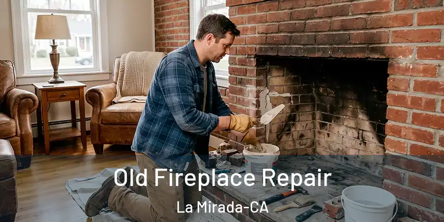 Old Fireplace Repair La Mirada-CA